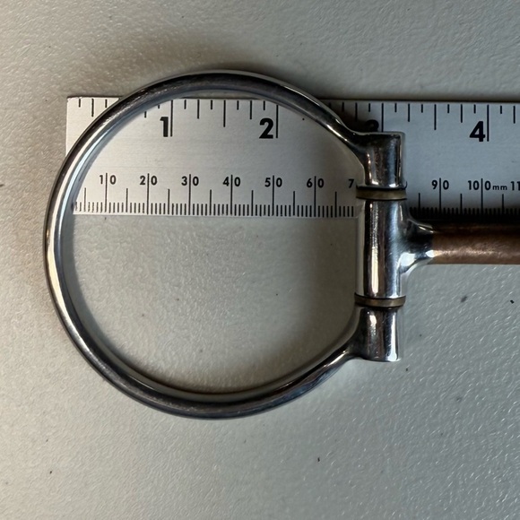 Unbranded Two Toned Copper and Silver Horse Bit - Picture 4 of 7